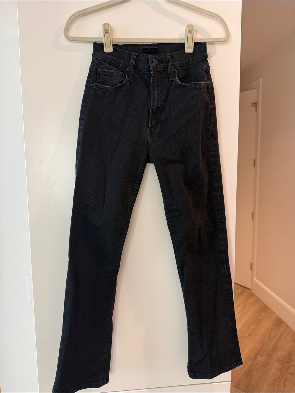 Mother high waisted rider ankle jeans